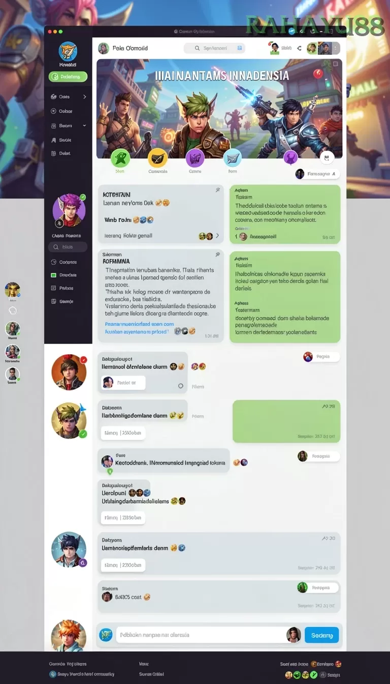 Cuplikan layar FIONA77 — aktivitas