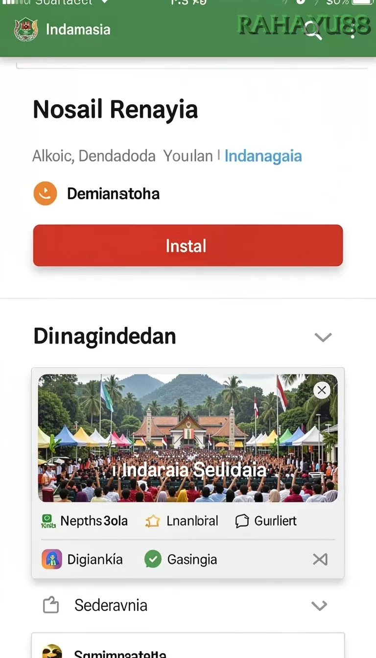 Cuplikan layar FIONA77 — pengaturan akun