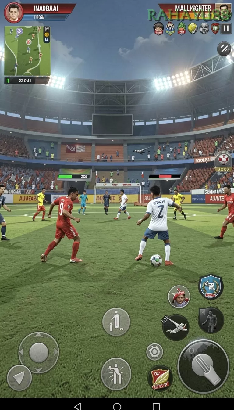 Cuplikan layar DUNIA777 — aktivitas